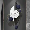Wall Clocks Large Metal Watch Walls Modern Home Design Original Aesthetic Silentdigital Office Gift Luxury Horloge Murale Decor