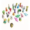 Gommes à crayons Gommes d'animaux à assemblage amovible pour les cadeaux de fête Jeux amusants Enfants Puzzle Toys347m