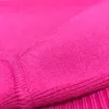 Kadın Sweaters Makuluya yeni stil Kadınlar hırka kazak kadın o-boyun örgülü ceket ince kazak gül rengi qw l230718