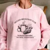 Женские толстовка толстовок второй завтрак толстовки фильма сериал Whotshirts Elevensies Hoodie Literature Pellover Book Рубашка