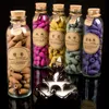 Aromatherapy 58Pcs Glass Bottle Package Flavor Can Choose Natural Smoke Backflow Incense Cones Hollow Cone Incense Sandalwood 230717