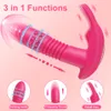 Wibratory Bluetooth Pchanie wibratorów dla kobiet stymulator stymulatora łechtaczki obrotowe teleskopowe dildo zdalne sterowanie giem dla dorosłych zabawki seksu 230718