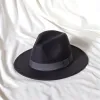 Cartola de jazz para mulheres, homens, chapéus Fedora, viagens ao ar livre, Fedoras, moda feminina, feltro, homem, outono, inverno, bonés Trilby, 29 cores