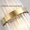 Wall Lamp Crystal LED Modern Light Luxury Gold Bedside Sconces Indoor Lighting Home Decor Living Room Bedroom Stairs