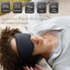 Oko Masager 3D Sleep Mask Clubade Blockout Maska śpiąca oka dla oka kobiety mężczyźni z opaską na drzemka podróż relaks snu