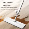 Mops Squeeze Mop Magic Flat Hands Free Washing Lazy for House Floor Cleaning Household Tools with Replaced Pads 230717