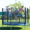 Trampolines 3.06M1.83m2.44m Trampoline Enclos Net Clôture Remplacement Durable Filet De Sécurité Filet Costume Fitiness Accessoires 6810Feet 230808