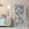 Наклейки на стенах набережные 3D дверные наклейки холодильника наклейки с сангезивной водонепроницаемой жемчужной линией бабочка для дома декора.
