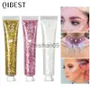 Other Makeup QIBES Eye Glitter Nail Hair Body Face Glitter Gel Art Flash Heart Loose Sequins Cream Festival Glitter Decoration Party Festival J230718