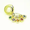 Movie Mavel Infinity Stones Dangle S925 Silver Pandora Charms for Bracelets DIY Jewlery Making Loose Beads Silver Jewelry wholesal307E