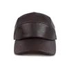 Ball Caps 2023 Autumn Man Genuine Leather Baseball Male Casual Sheepskin Belt Ear Warm 56-60 Adjustable Sprot Flight Hats