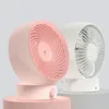 Fans Mijia Portable Fan Mini Home Can Shake His Head Mini-fan Office Desk Electric Usb Rechargeable Fans Small for Desktop 230717