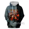 Erkek Hoodies Cavving 3d Baskılı Dostal-Euphony Kapüşonlu Sweatshirt Harajuku Üstler Kadınlar/Erkekler İçin Moda Giysileri