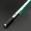 Bastões de luz LED TXQSABER Sabre de luz Neo Pixel RGB Smooth Swing Metal Punho para duelo pesado 12 Color Force FOC Blaster Laser Sword Jedi Toys 230718