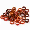 Band Rings 100Pcs Mix Styles Handmade Craft Mens Womens Fashion Natural Wood Band Party Jewelry Rings Gifts Brand New