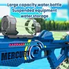 Sand Play Water Fun Electric Gun Summer Childrens Outdoor Toy Fully Automatic Illumination Continuous Shooting Pistol 230718