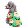 Dog Apparel Autumn And Winter Cat Warm Jumpsuit For Small Dogs Sleepingwear Durable Wear-resistant Pet Clothes