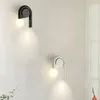 Wall Lamp Modern Creative Colorful U-shaped Lamps For Study Living Children Room Bedroom Bedside Aisle Stairs Indoor Lighting