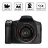Kameror för YouTube-videokamera Wi-Fi Vlogging Camera handhållen 30fps pografiska kameror Professionell inspelningsvideo