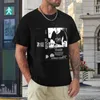 Polos pour hommes DJ vis sentir ma douleur inversée T-Shirt blanc t-shirts Anime vêtements haut d'été surdimensionné pour les hommes