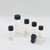 5ml To 1000ml Lab Graduated Round Borosilicate Glass Reagent Bottle Serum Graduation Sample Vials