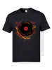 Bass Music Disc T Shirts Demo Record CD Men's Retro Style Symphony Tshirts Hip Hop College Tshirts Youth Teeshirts Cotton