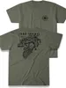 T-shirts pour hommes Til Valhalla Shirt American Beard Warrior Tactical Skull Tshirt 100% coton à manches courtes ONeck Casual Top 230718