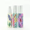 10ML Portable Polymer Clay Empty Perfume Spray Bottle Refillable Essential Oil Glass Atomiser Bottle Random Color Cuivw