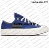 Skor herrar kvinnor sneakers storlek 5 11 chucks taylors alla stjärna 70 ox us 5 casual designer midnight blå tränare cdg us5 commes des garcons play running rosa zapatillas