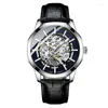 腕時計アイランウォッチオスブラックテクノロジーシリーズファッショントレンドビジネスメンズオートマチック防水機械