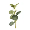 400pcs / lot Artificielle Plante Verte Faux Feuille D'eucalyptus Parti Jouets Props Arrangement Accessoires De Mariage Décoration De La Maison Faux Fleurs 2231