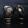 Luvas de boxe de engrenagem protetora 6 12 14 oz couro do plutônio muay thai guantes de boxeo sanda luta livre mma kick boxing luva de treinamento para homens mulheres crianças hkd230718