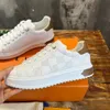 2023 Designers Casual shoes wen women Travel leather lace-up sneaker cowhide fashion lady Flat designer Running Trainers Letters shoe platform gym sneaker szie 36-45