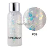 Inne makijaż 1PC cień do powiek Glitter Paznokcie Włosy Body twarz Glitter Gel Art Flash Heart Lose cekins Cream Decoration Festival Glitter P03 J230718