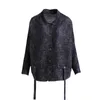 Women's Jackets Autumn Top 2023 Shirt Mother's Dress Fashionable Age Reducing Pleated Large Denim Short Coat