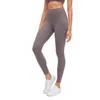 Active Pants Ashlimo Seamless Lycra Spandex Leggings Kvinnor Soft Workout Tights Fitness Outfits Yoga High midja