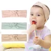 Haar Accessoires 1 Stuks Baby Hoofdband Meisje Kleding Band Gestreepte Geboren Hoofddeksels Tiara Headwrap Haarband Baby Gift Peuters