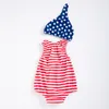 Наборы одежды 2pcs Born Baby Bodysuit Touce Top Star State Sett