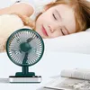 Fans Mini USB tragbare elektrische Ventilator Smart wiederaufladbare 4 Gang einstellbare Silent Air Cooler für Büro Haushalt Reisen 230717