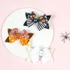 Halloween Hairpin Cartoon Bow Hair Clips Ragazze BB Clip Tinta unita Moda Accessorio per capelli Regalo