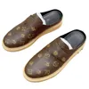 Meia pantufa mocassins floridos vintage novos sapatos de designer de moda masculinos sapatos de plataforma de letras de luxo sapatos casuais de couro top sapatos de praia sapatos de skate