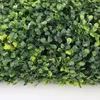 Fiori decorativi 50 50cm Pianta finta Parete verde artificiale Tappeto erboso Erba DIY Outdoor Indoor Home Store Sfondo Falso prato Decor