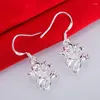 Hoop Earrings Silver Plated 2023 Fashion Jewelry For Women Floriated Graceful Petaline /cfgakwna Dwoamnva LQ-E110