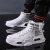 GAI Vestido Marca Mens Casual High-tops Trendy Meninos Basquete Esportes Tênis Ao Ar Livre Sapatos Off-Road Casal Tênis 230717