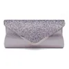 Sacs de soirée Fashion Lady Women Glitter Clutch Wallet Long Wedding Prom Purse Sac à main 230718