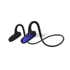 Hörlurar hörlurar F808 Bone Ledning Earphones Wireless Bluetooth Hörlurar Sport Vattentät Bekväm slitage Open Ear Hook för att köra Running X0718