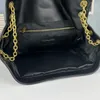 Średnie jamie flap torebki 43 cm damska skórzana pikowana torebka luksusowa czarna torebka owczacy crossbody ramię Chian