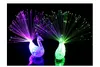 Bastões de luz LED 1 pçs Luminous Peacock Decoration Open Toys Flash Lights Stars Shine In The Dark Kids Glow Toy 230718