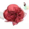 Cappelli larghi da donna cappello pescatore cappello primavera estate in maglie di solare abito da sposa a fiore solare cupola grande bocche di moda