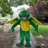 Mascot Costumes Green Dragon Mascot Costumes Cartoon Apparel Party Birthday Masquerade Christmas Chanukah249k